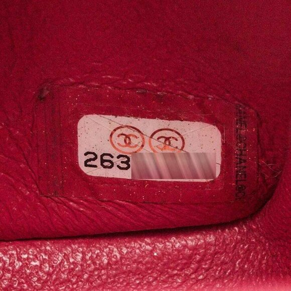 Chanel Pink Quilted Lambskin Leather Classic Medium Double Flap Bag - Picture 9 of 10